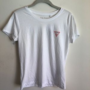 guess baby crew logo tee